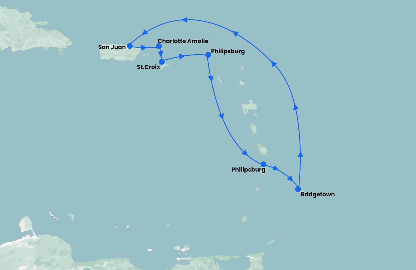 11 Night Southern Caribbean onboard Rhapsody of the Seas